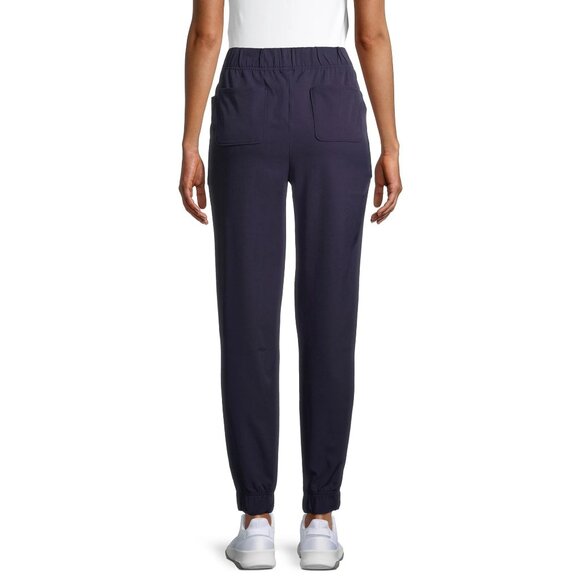 Women's ClimateRight by Cuddl Duds Stretch Woven Jogger Scrub Pants Size XS - Picture 2 of 6